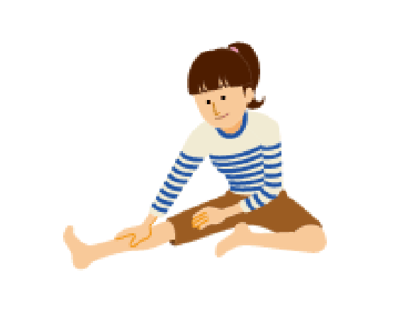 寝る前にストレッチをする